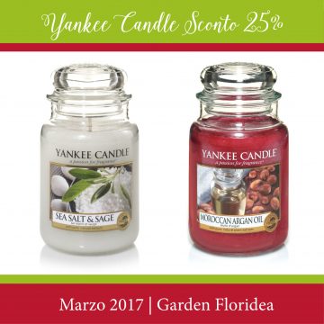 #Floriofferta Yankee Candle di Marzo!