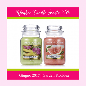 #Floriofferta Yankee Candle di Giugno!