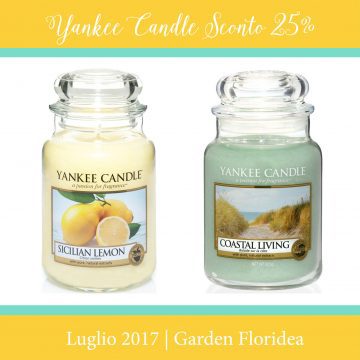 #Floriofferta Yankee Candle di Luglio!