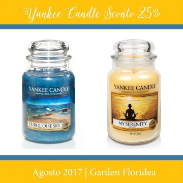 #Floriofferta Yankee Candle di Agosto!
