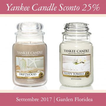 #Floriofferta Yankee Candle di Settembre!