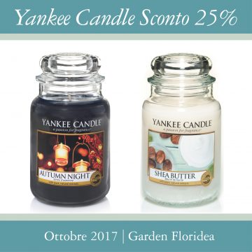 #Floriofferta Yankee Candle di Ottobre!