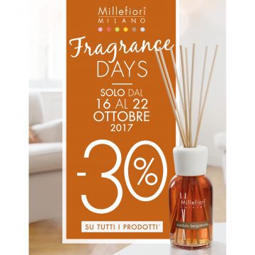 Approfitta dei Fragrance Days Millefiori!