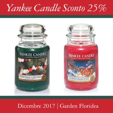 #Floriofferta Yankee Candle di Dicembre!
