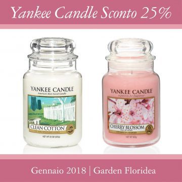 #Floriofferta Yankee Candle di Gennaio!