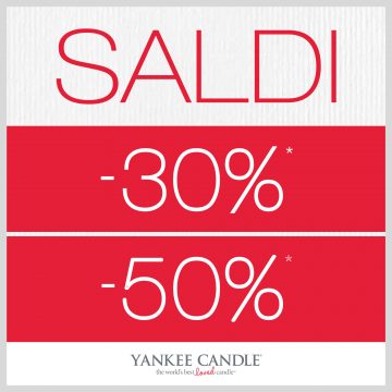 Incredibili Saldi Yankee Candle