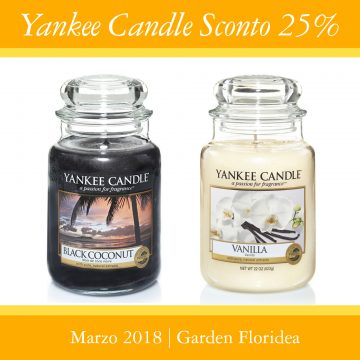 #Floriofferta Yankee Candle di Marzo!