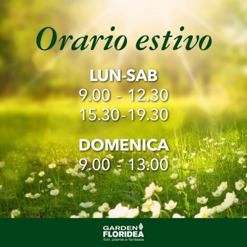 È arrivata l'estate da Garden Floridea!