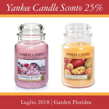 #Floriofferta Yankee Candle di Luglio!