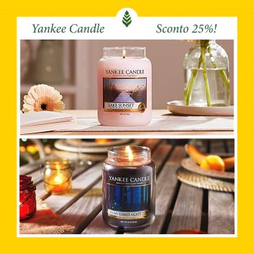 #Floriofferta Yankee Candle di Agosto!