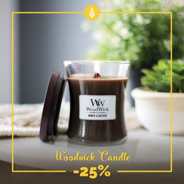 WOODWICK CANDLE | Fragranze scontate di OTTOBRE