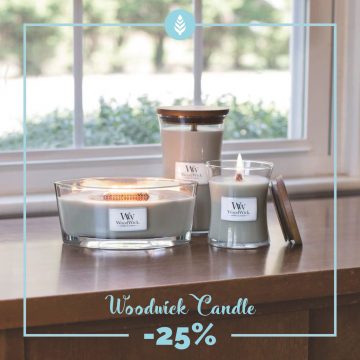 WOODWICK CANDLE | Fragranze scontate di Gennaio