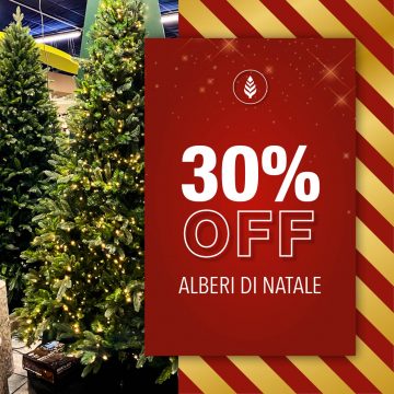 -30% Alberi | Christmas SUPER SALE