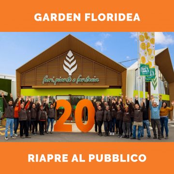 Garden Floridea è aperto al pubblico